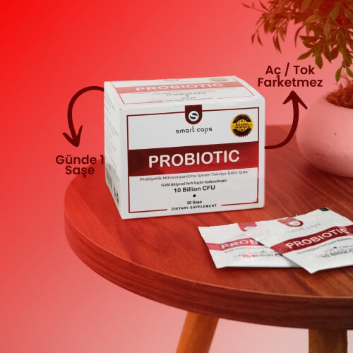 Smart Caps Probiyotik & Prebiyotik 30 Saşe