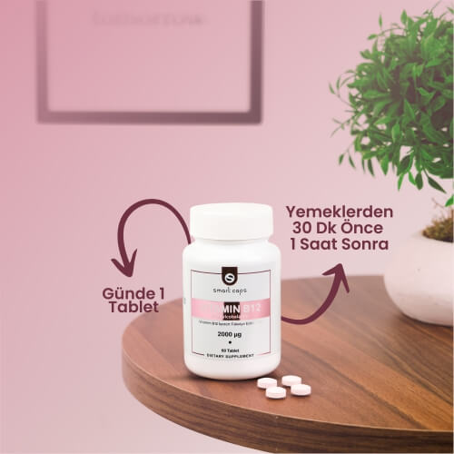 Smart Caps Vitamin B12 60 Tablet