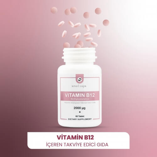 Smart Caps Vitamin B12 60 Tablet