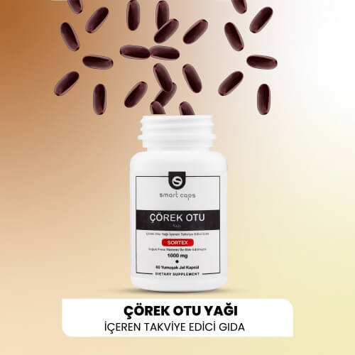 Smart Caps Çörek Otu Yağı 60 Softjel