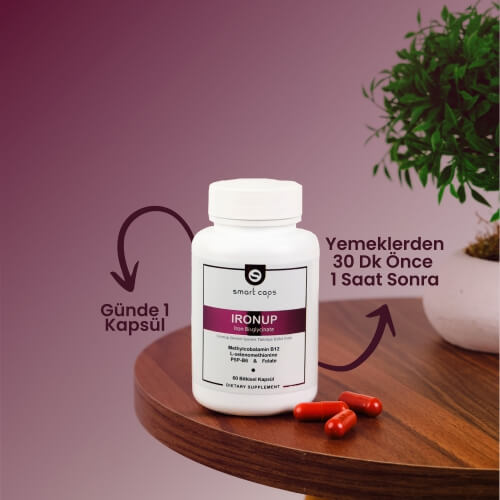 Smart Caps Ironup Demir 60 Kapsül