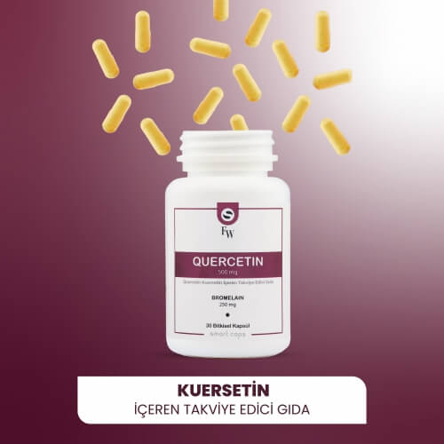 Smart Caps Kuersetin 30 Kapsül