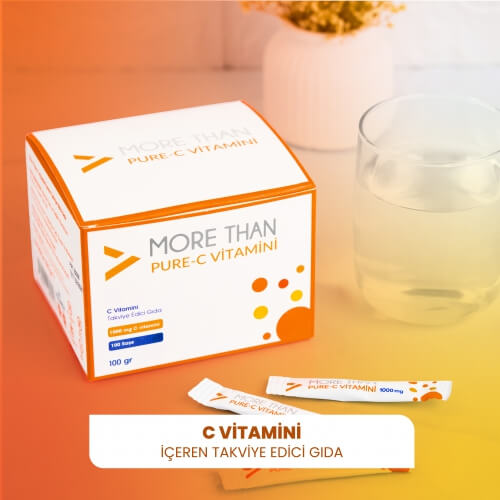 More Than Pure C Vitamini 100 Saşe (Ascorbic Acid)