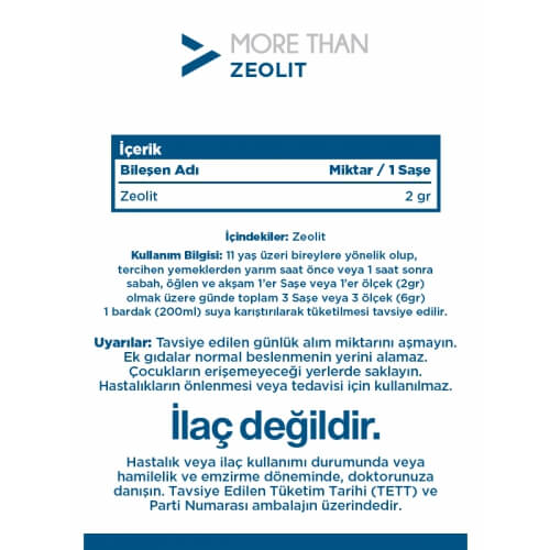 More Than MHA Zeolit  45 Saşe