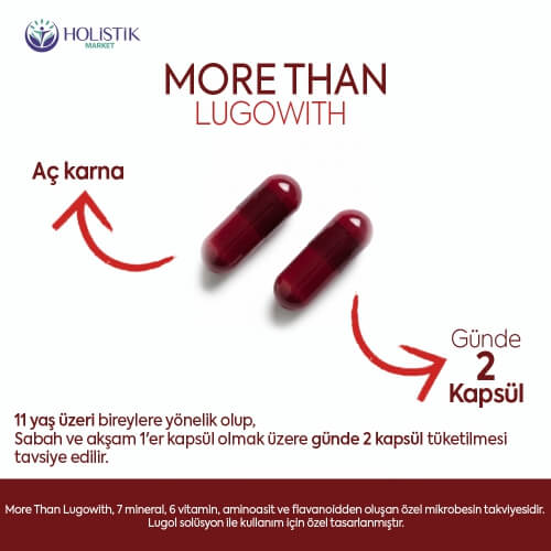 More Than Lugowith 60 Kapsül
