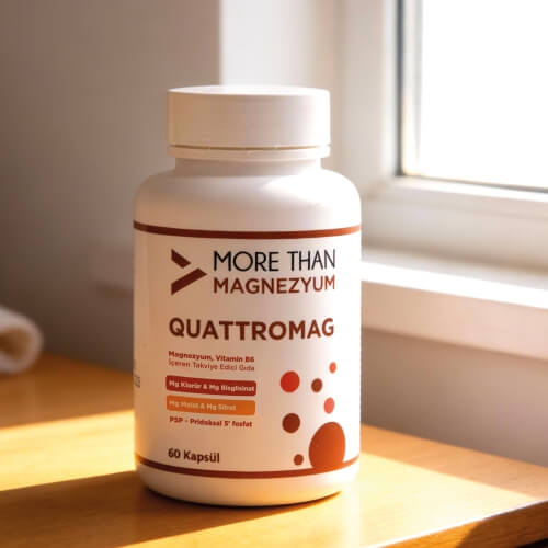 More Than Quattromag Magnezyum Kompleks 60 Kapsül