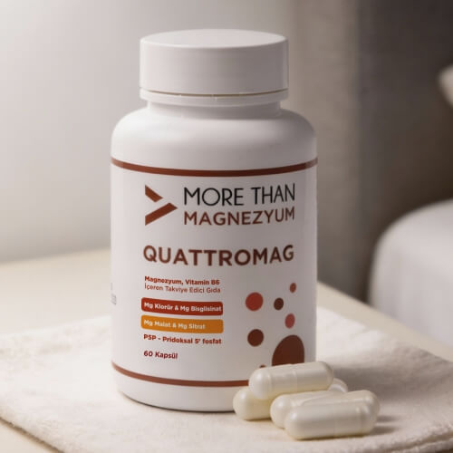 More Than Quattromag Magnezyum Kompleks 60 Kapsül