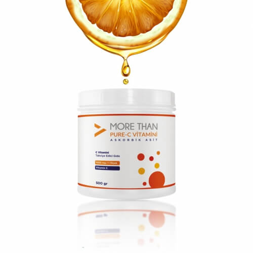 More Than Pure C Vitamini (Ascorbic Acid) 500 gr