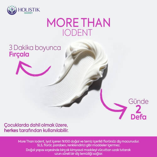 More Than Iodent Diş Macunu 100 gr