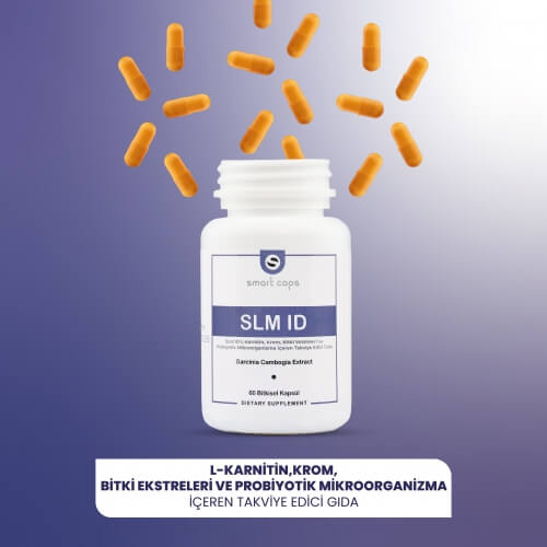 Smart Caps SLM ID Garcinia Cambogia Extract 60 Kapsül