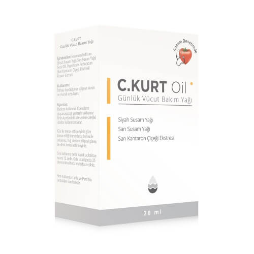 C KURT OİL Vücut Bakım Yağı 20 ml