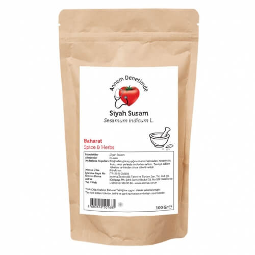 Siyah Susam (Sesamum İndicum L.) 100 gr