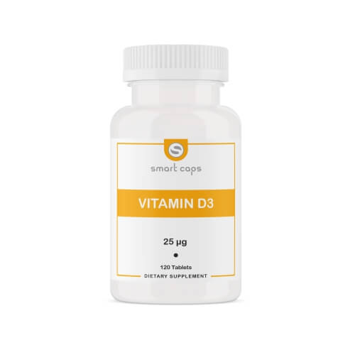 Smartcaps Vitamin D3 1000 IU 120 Tablet