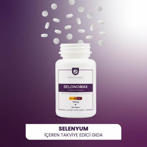 Smart Caps Selonomax Selenyum 200 Tablet