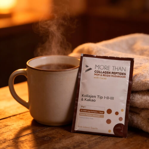 More Than Kakaolu Kolajen Peptit Msm & Reişi Mantarı 30 Saşe