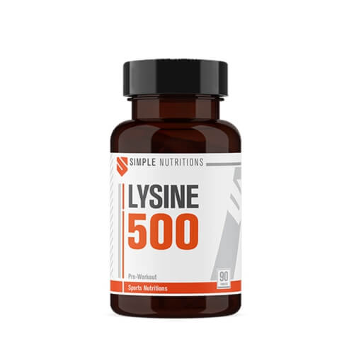 Simple Nutritions Lysine (Lizin) 500 Mg 90 Tablet