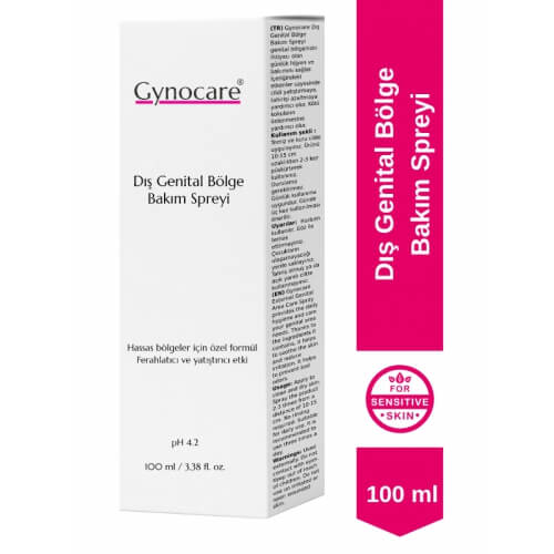 Gynocare Intime Genital Bölge Bakım Spreyi 100 ml