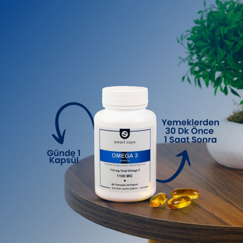 Smart Caps Omega 3 Premium 30 Softgels