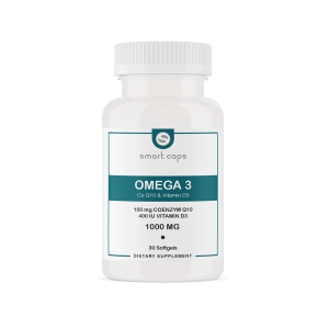 Smart Caps Omega 3 Koenzim Q10 & Vitamin D3 30 Softjel