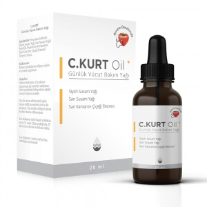 C KURT OİL Vücut Bakım Yağı 20 ml