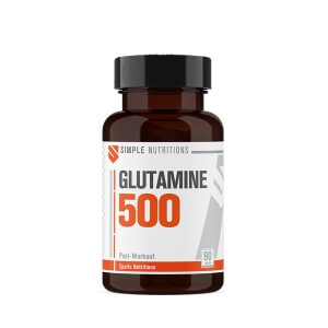 Simple Nutritions Glutamine 500 mg 90 Tablet